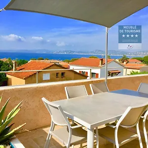  Apartment Avec Splendide Vue Mer, A 200 M De La Plage, Golfe De Saint-tropez